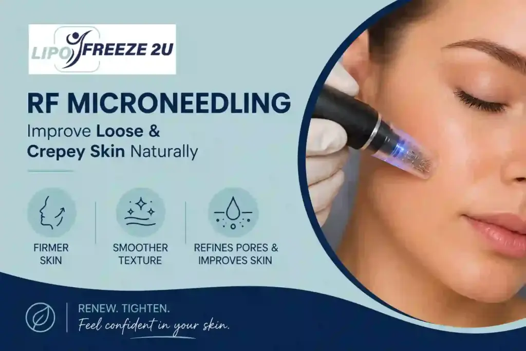 Can RF Microneedling Help Improve Loose and Crepey Skin Stourbridge?